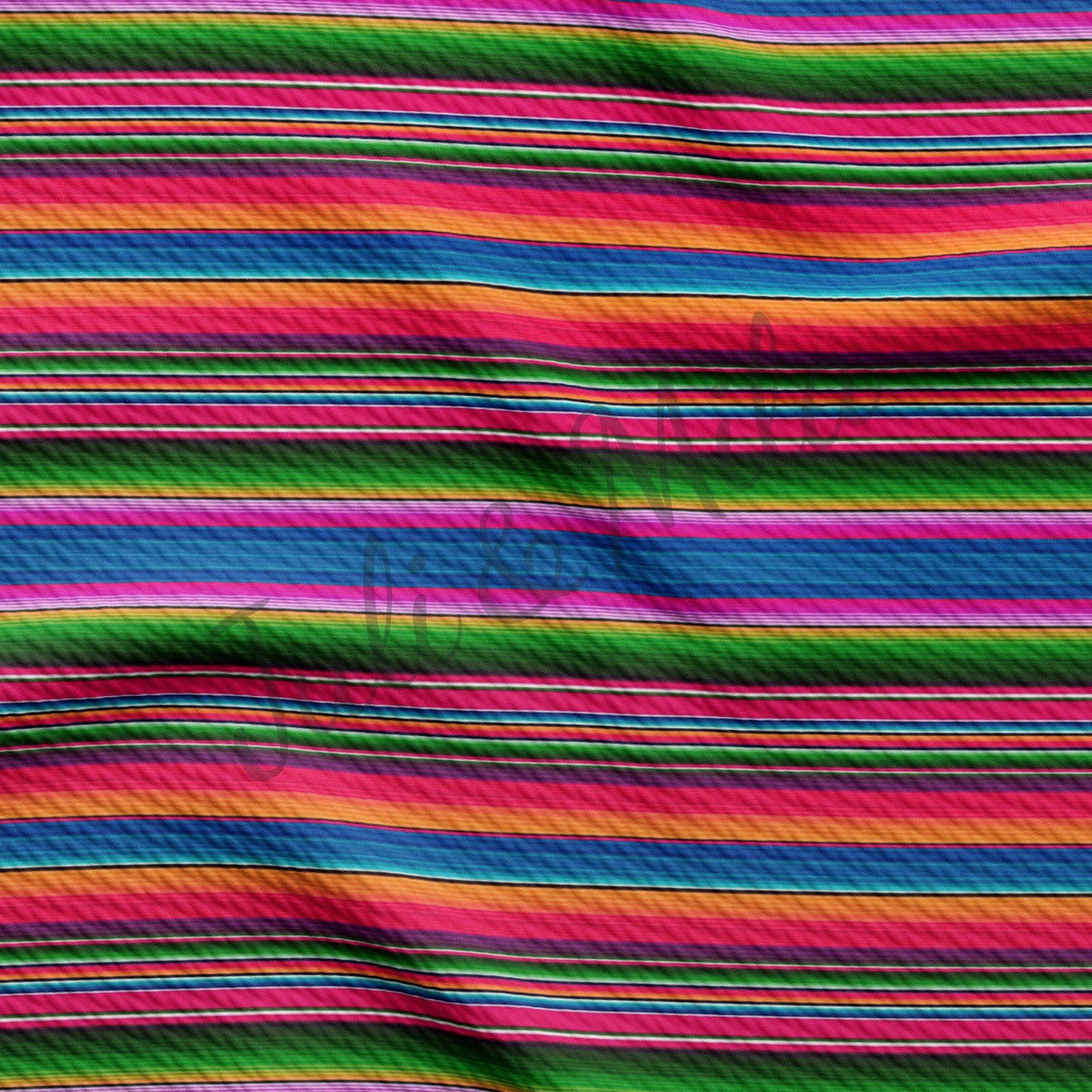 Serape Printed Liverpool Bullet Fabric AA273