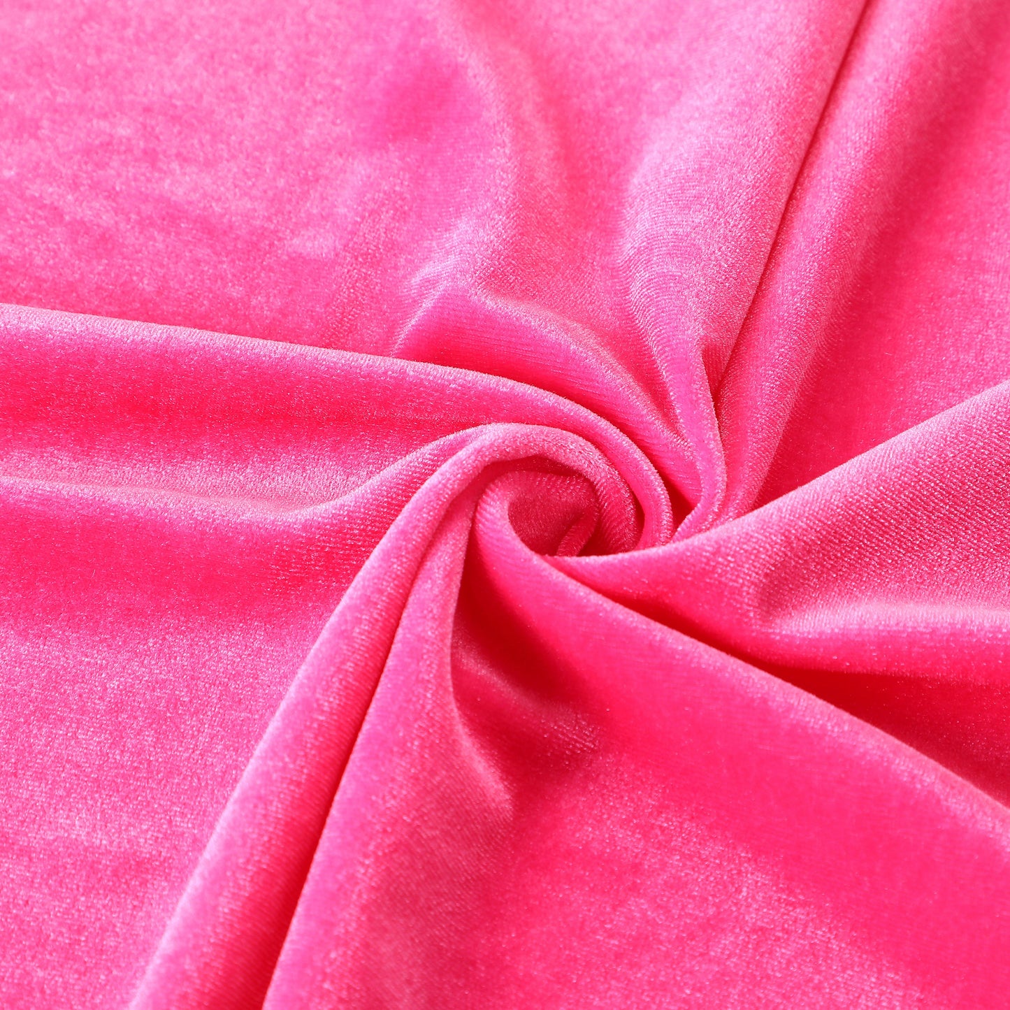 Raspberry Stretchy Velvet Fabric by The Yard Stretch Fabrics Polyester Spandex for Scrunchies Clothes Costumes Crafts Bows