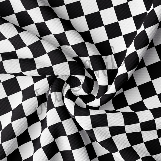 Black White Check Bullet Textured Сhess
