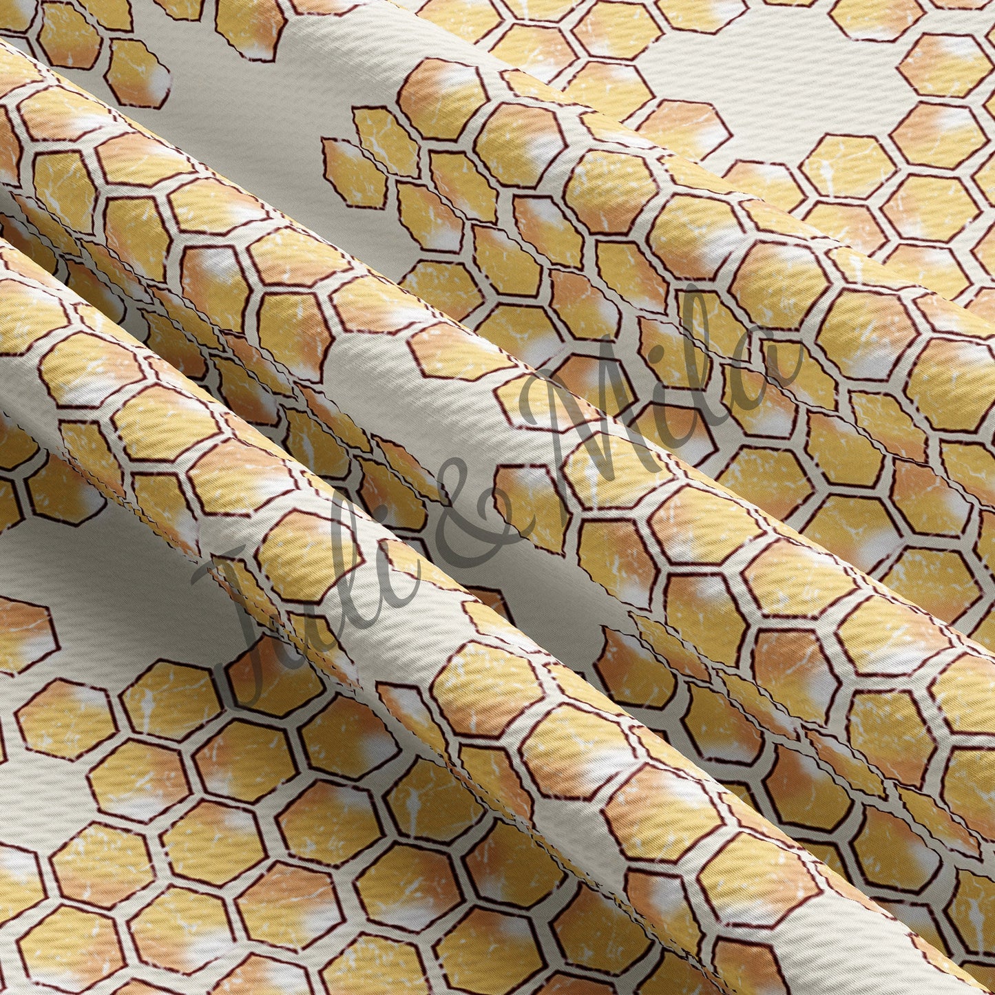 Honey Bullet Fabric Honey3