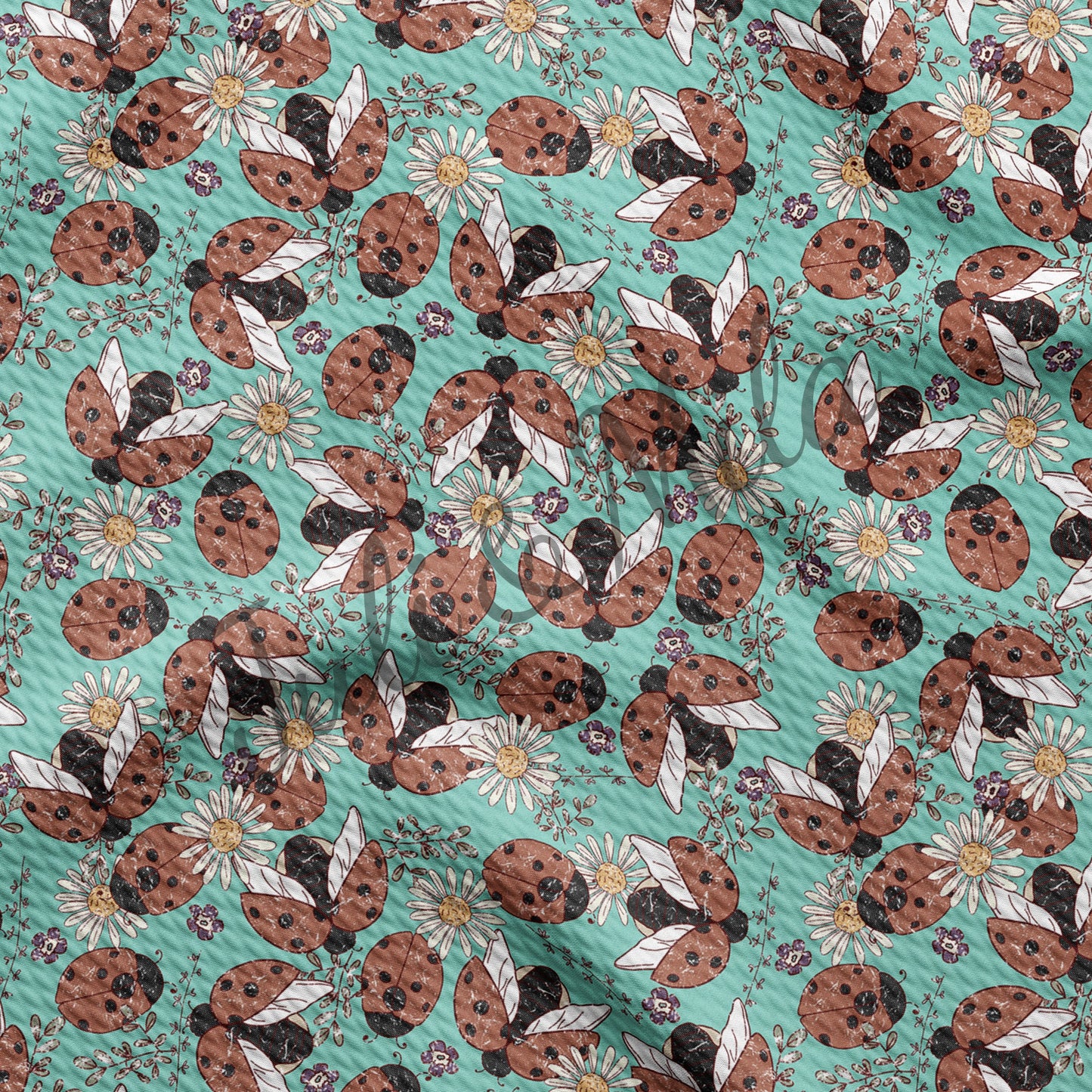 Bullet Textured Fabric Floral76