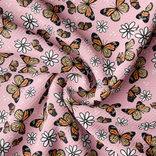 Butterflies Bullet Textured Fabric Butterflies4