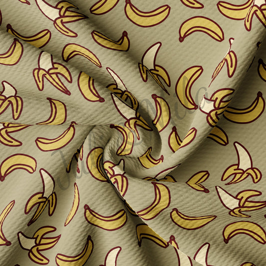 Bananas Bullet Textured Fabric AA2664