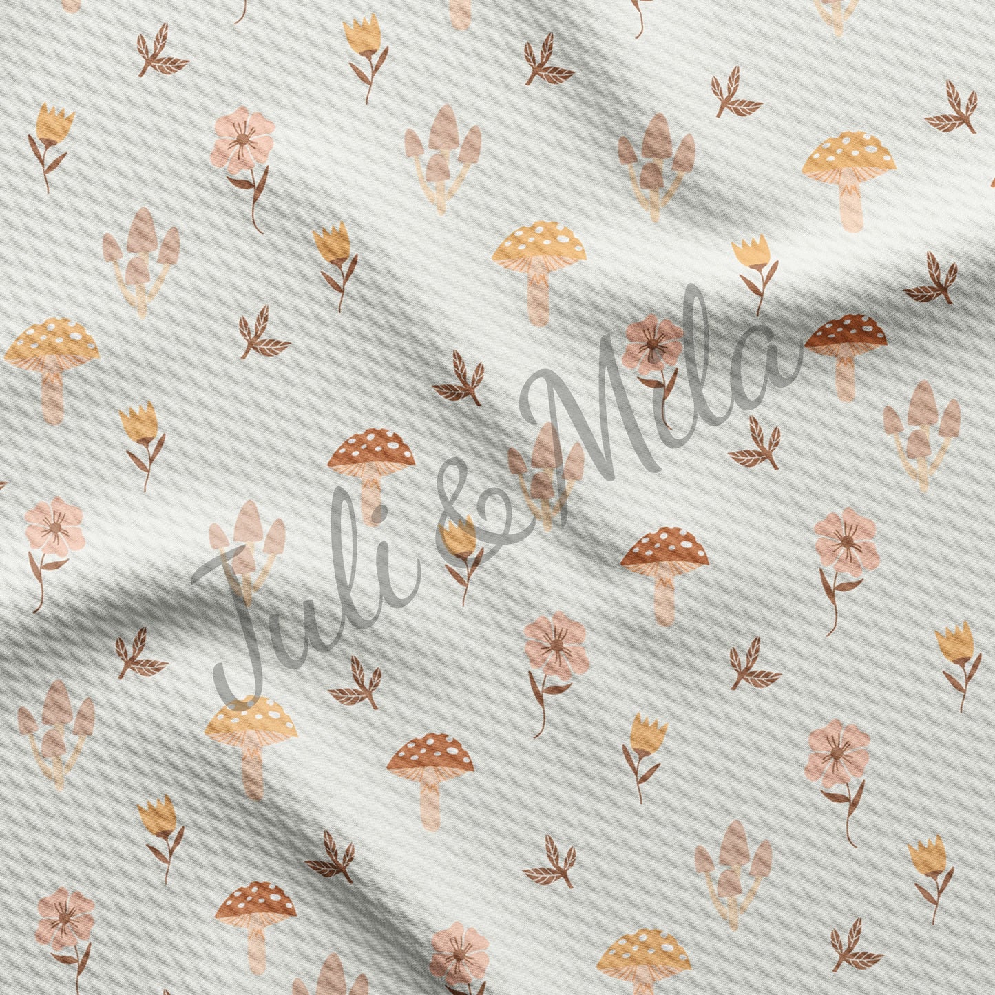 Bullet Textured Fabric Floral95