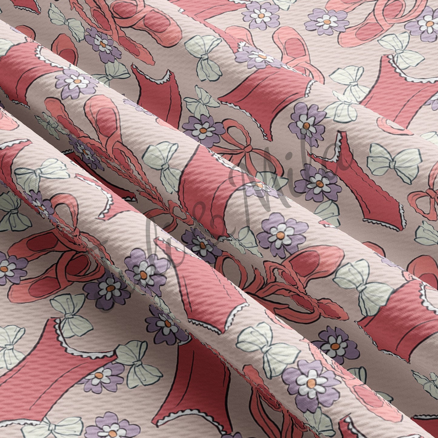 Bullet Textured Fabric Ballet AA67