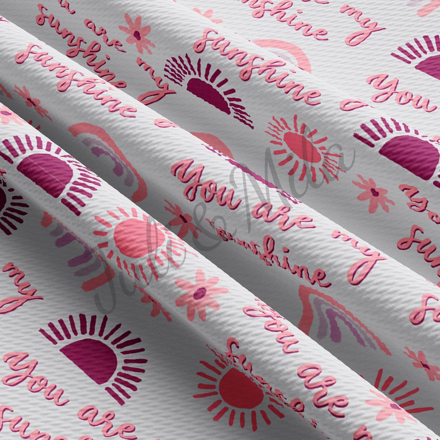 Printed Liverpool Bullet Textured Fabric  sunshine2