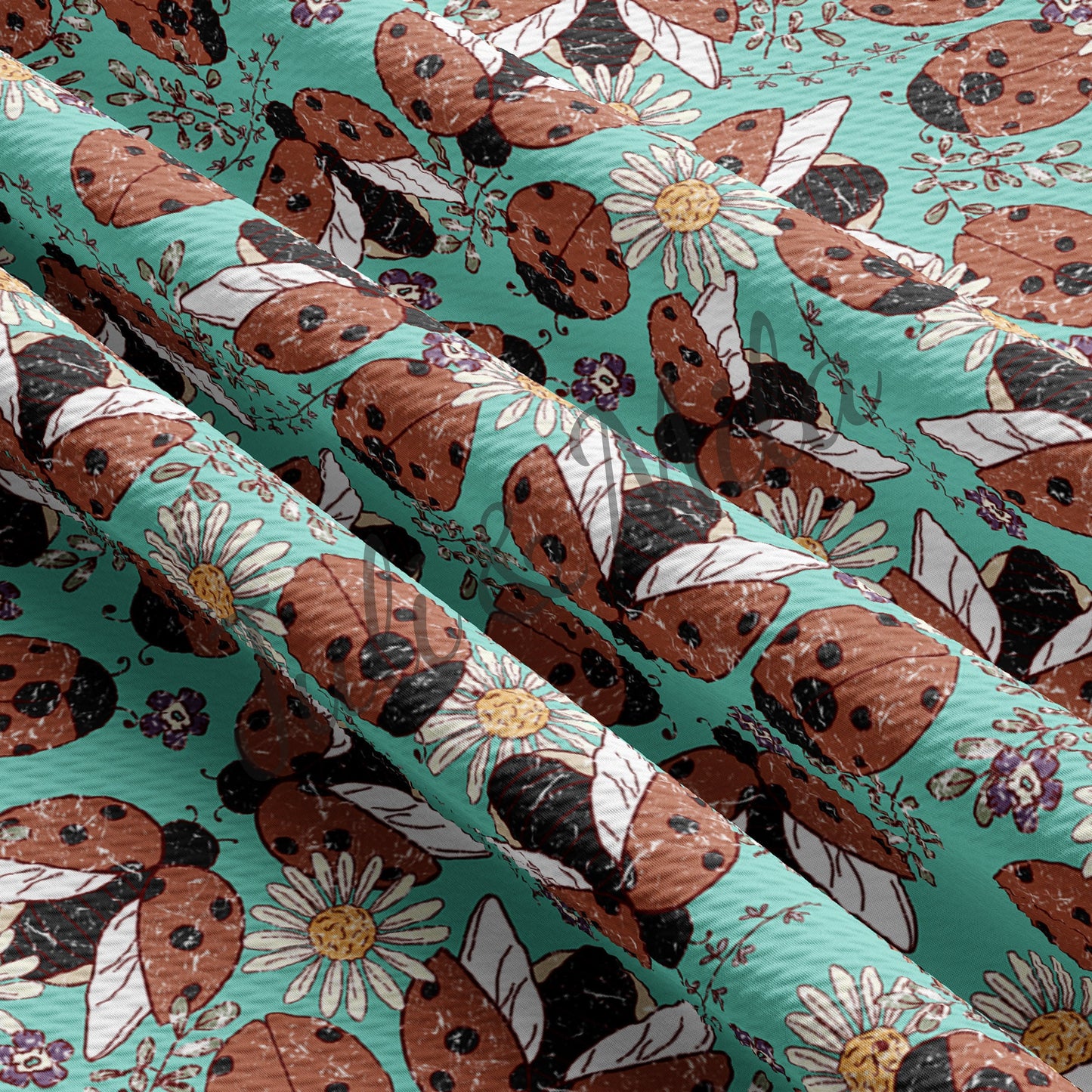 Bullet Textured Fabric Floral76