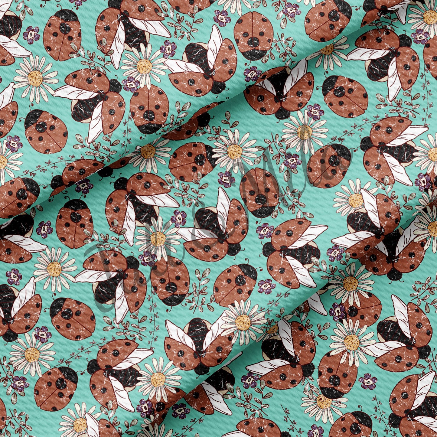 Bullet Textured Fabric Floral76