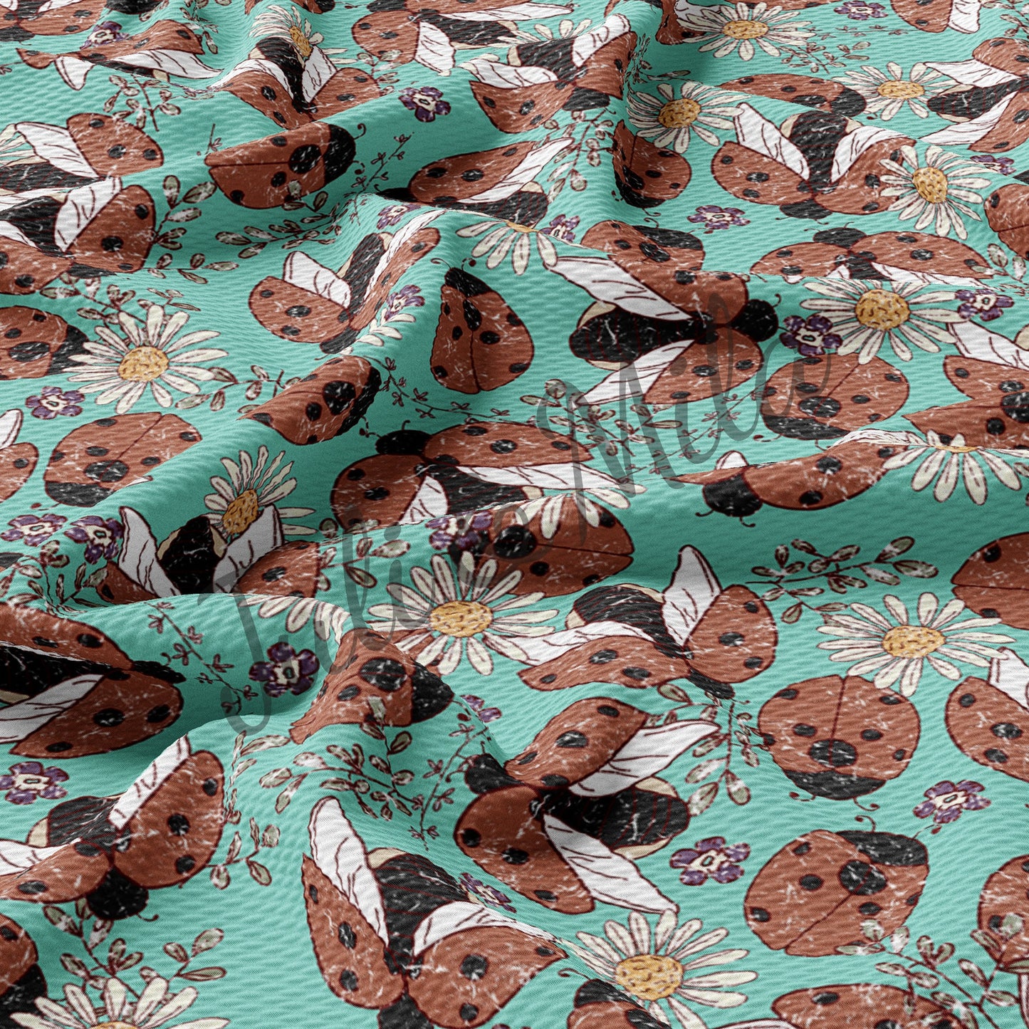 Bullet Textured Fabric Floral76