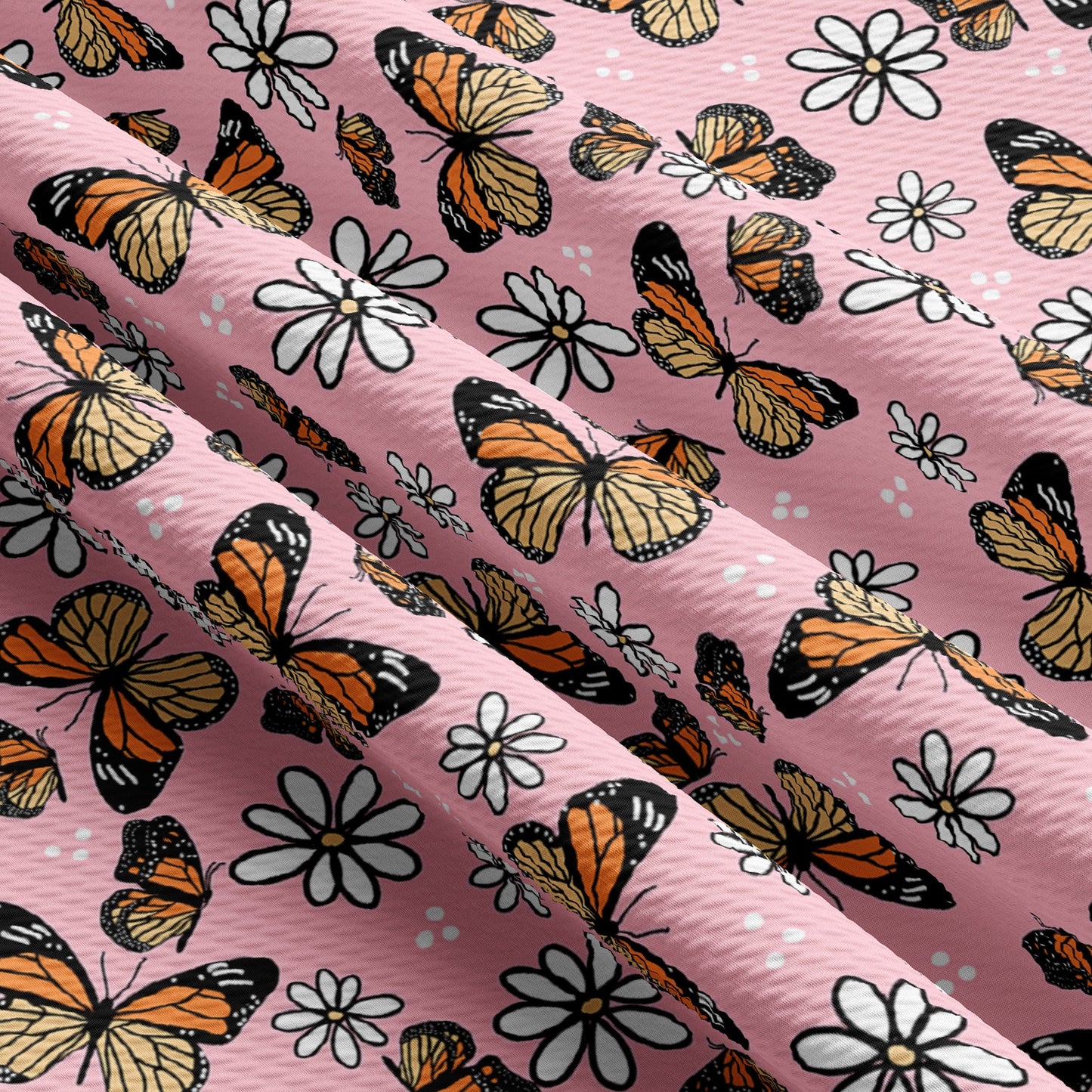 Butterflies Bullet Textured Fabric Butterflies4