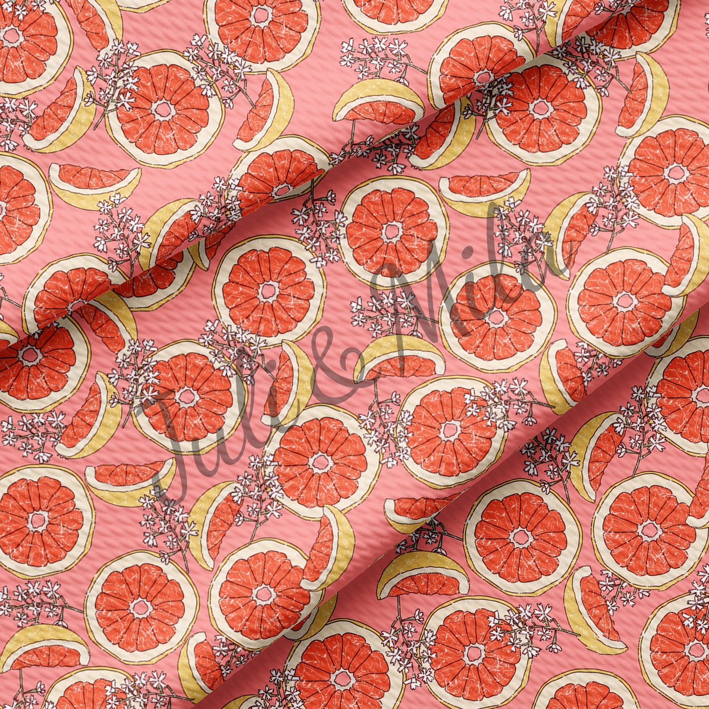 Orange  Bullet Textured Fabric  orange3