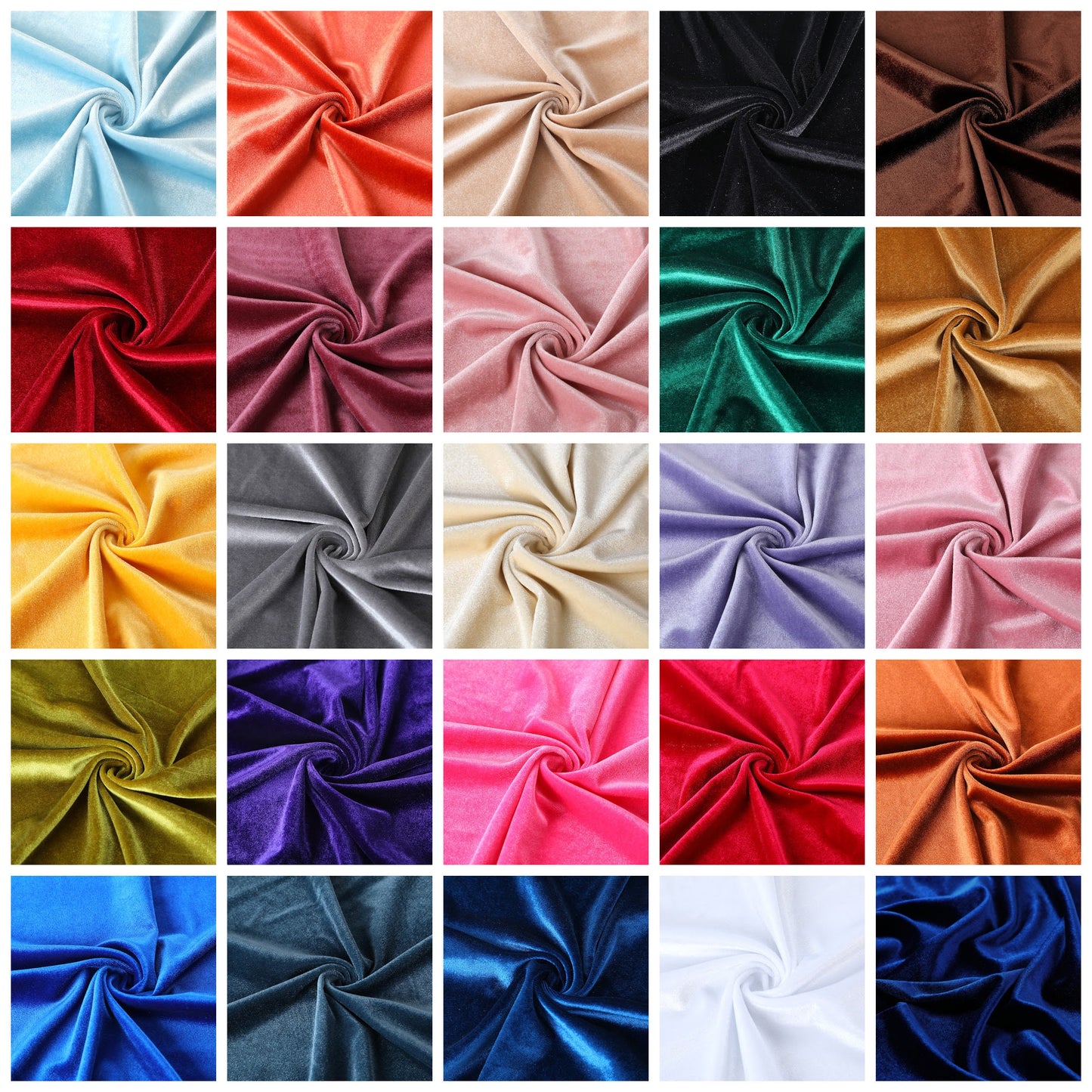 Stretchy Velvet Fabric by The Yard Stretch Fabrics