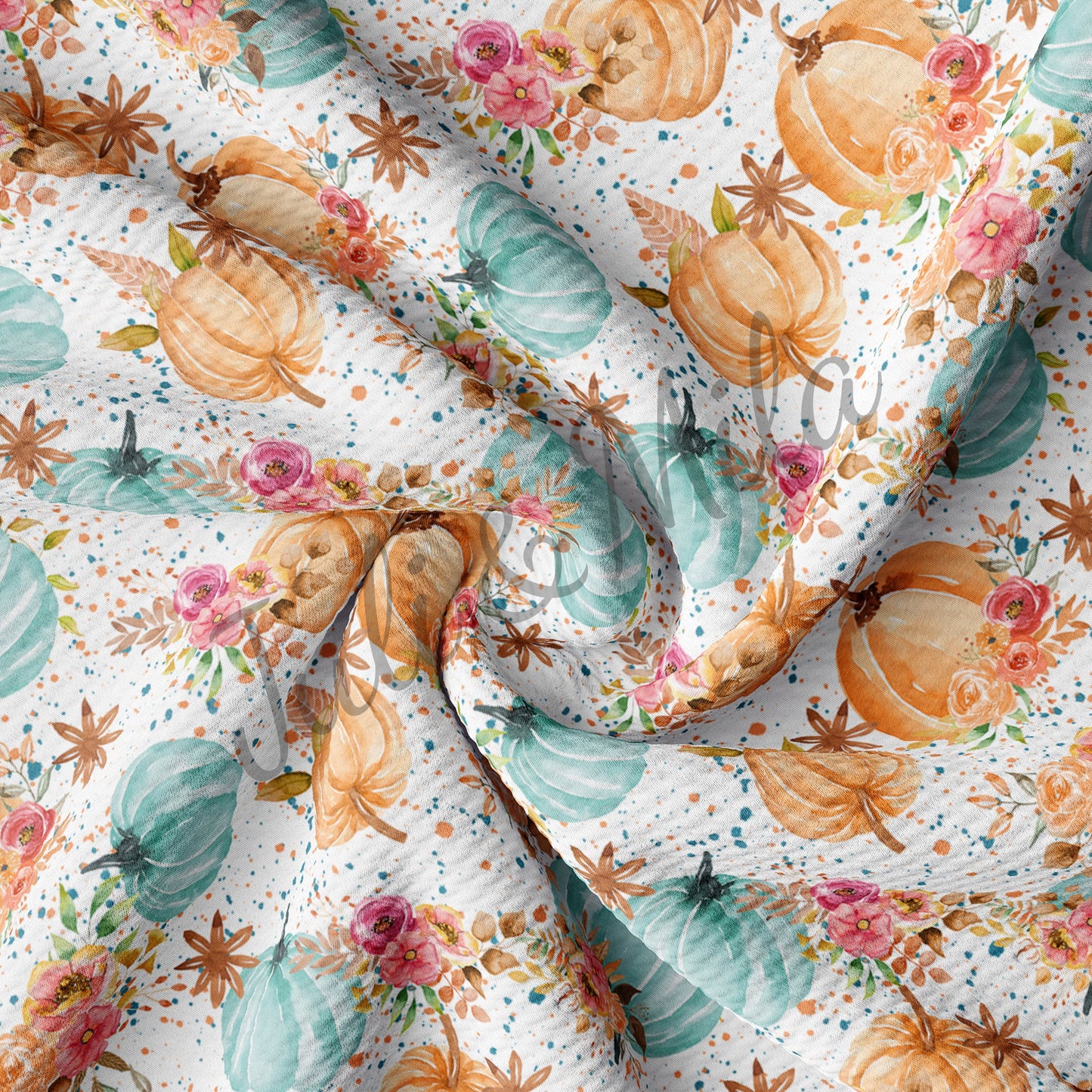 Floral  Bullet Textured Fabric  Floral93