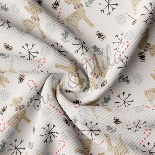 Christmas Bullet Fabric AC7