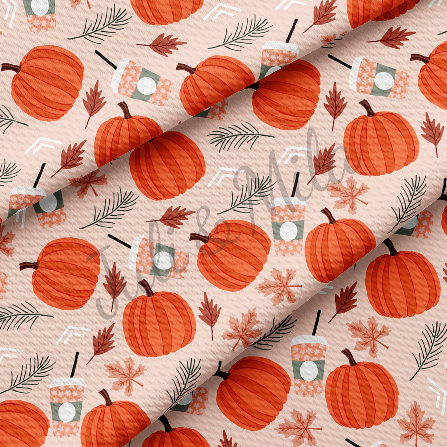 Pumpkin Bullet Textured Fabric pumpkins1