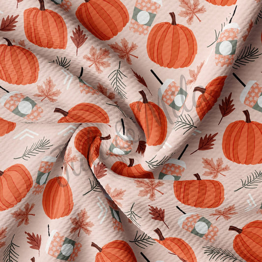 Pumpkin Bullet Textured Fabric pumpkins1