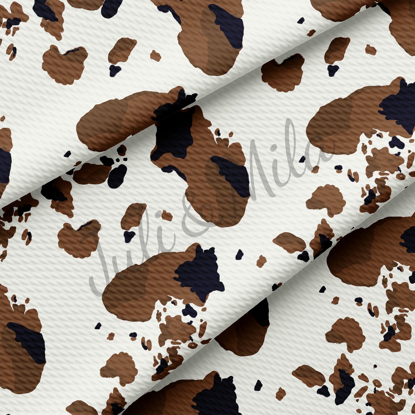 Bullet Textured Fabric brown spots