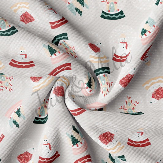 Christmas Bullet Fabric AC71