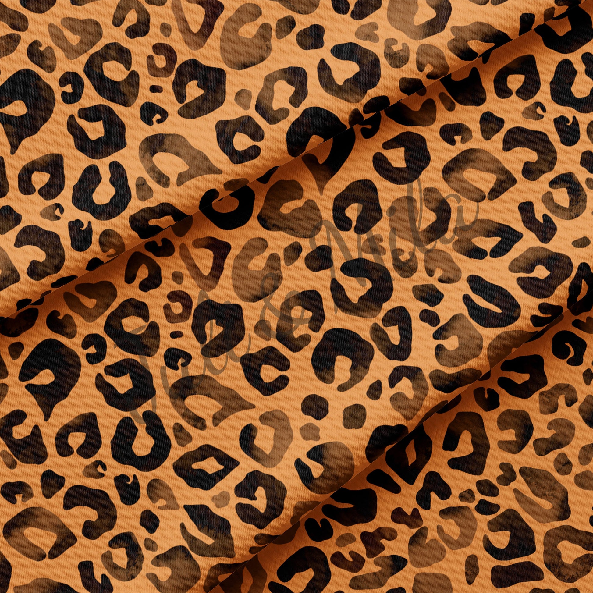 Cheetah Metallic Brush Strokes Printed Liverpool Bullet Fabric Textured  Knit 4 Way Stretch - 