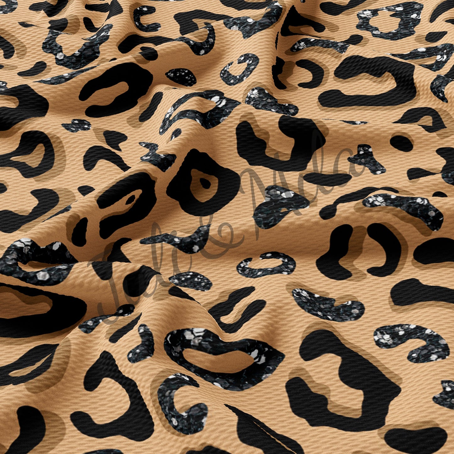 Cheetah Bullet Textured Fabric  tiger2