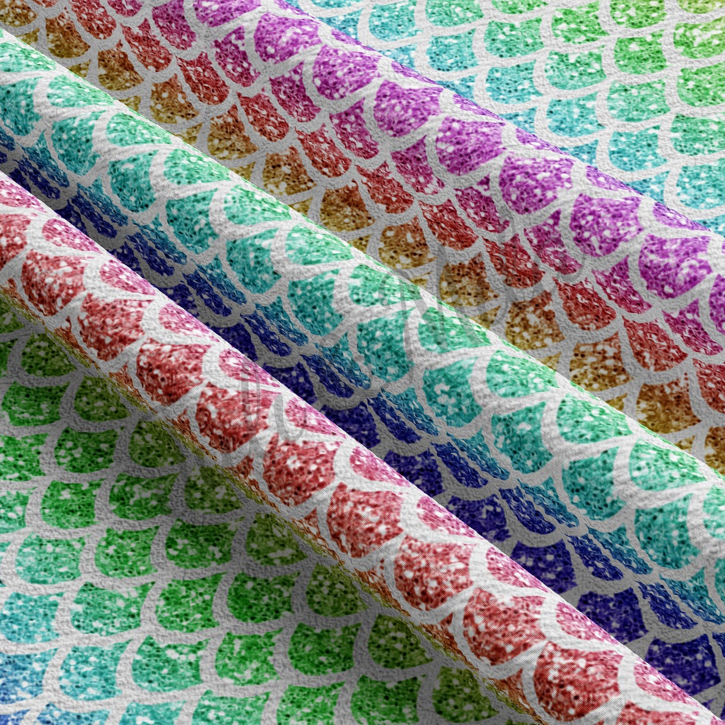 Printed Liverpool Bullet Textured Fabric by the yard 4Way Stretch Solid Strip Thick Knit Jersey Liverpool Fabric scalesshine