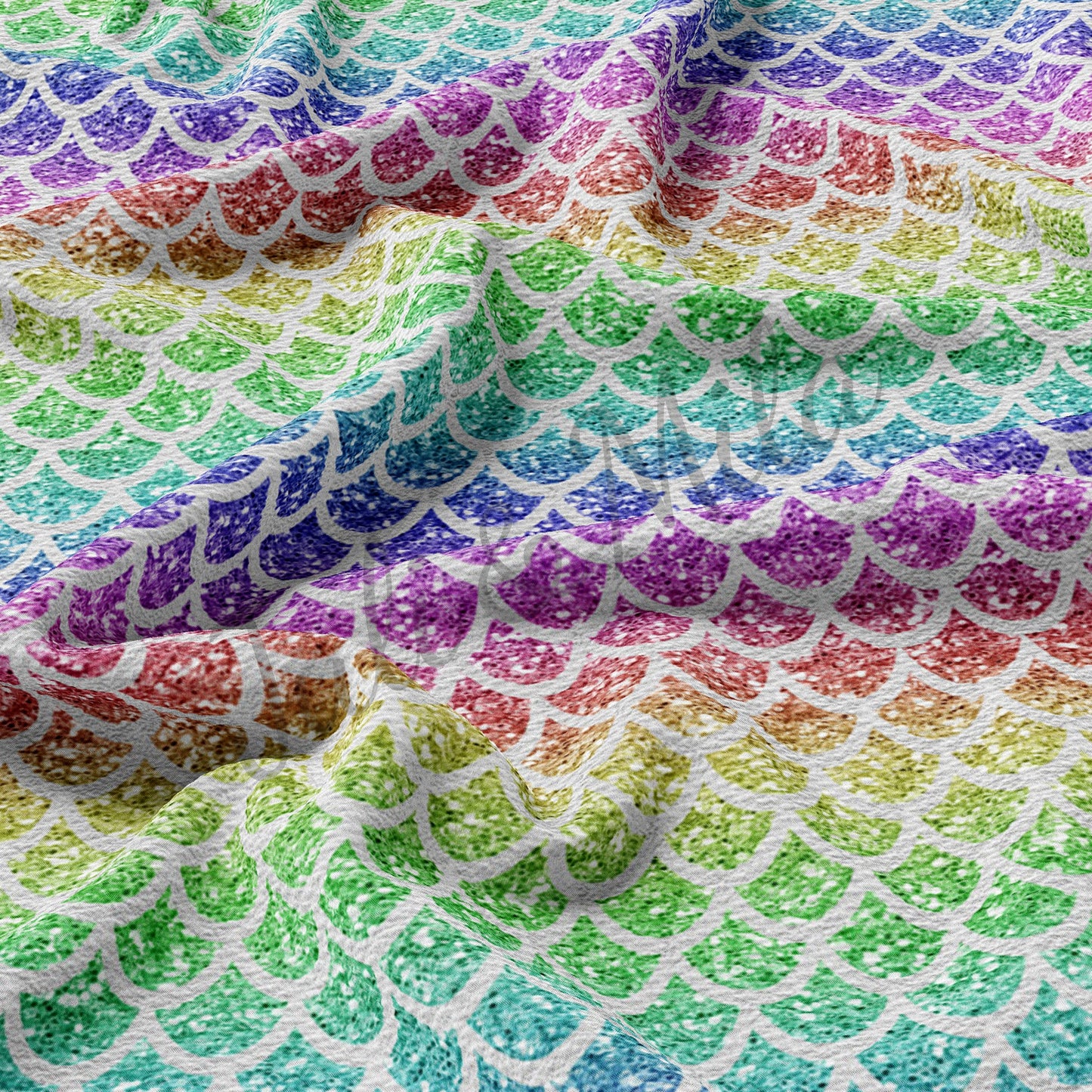 Printed Liverpool Bullet Textured Fabric by the yard 4Way Stretch Solid Strip Thick Knit Jersey Liverpool Fabric scalesshine