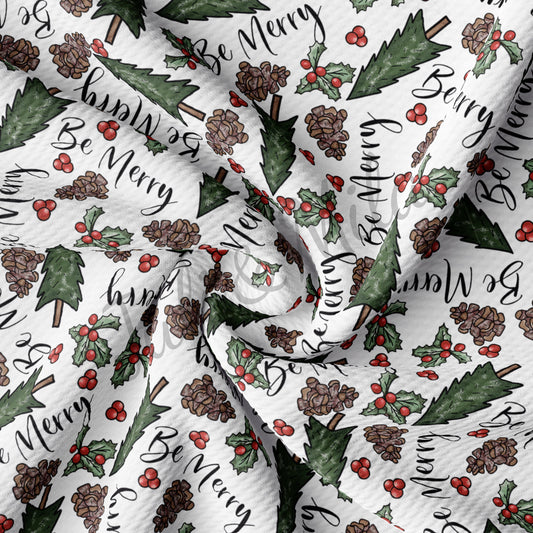 Christmas Bullet Fabric AA684