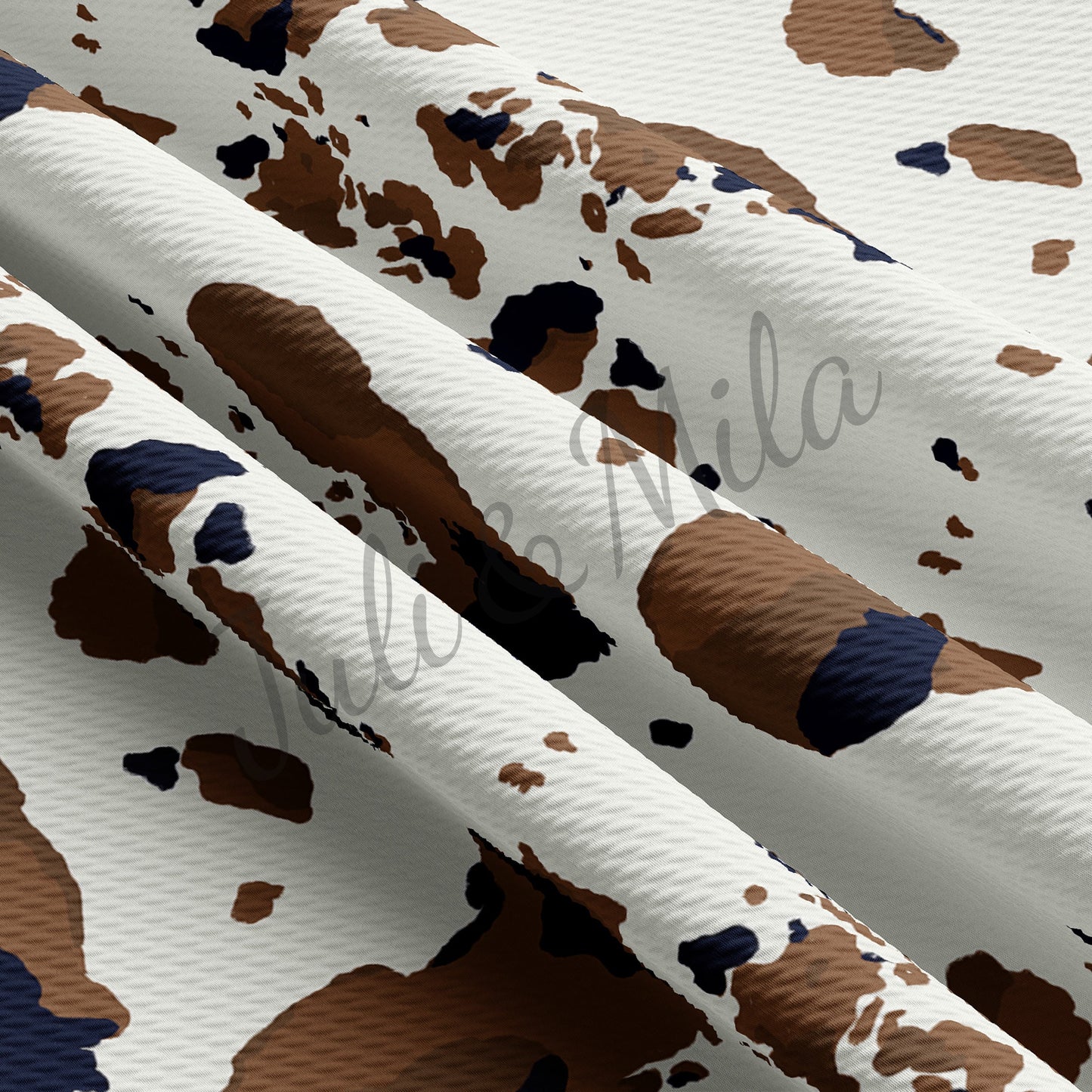 Bullet Textured Fabric brown spots