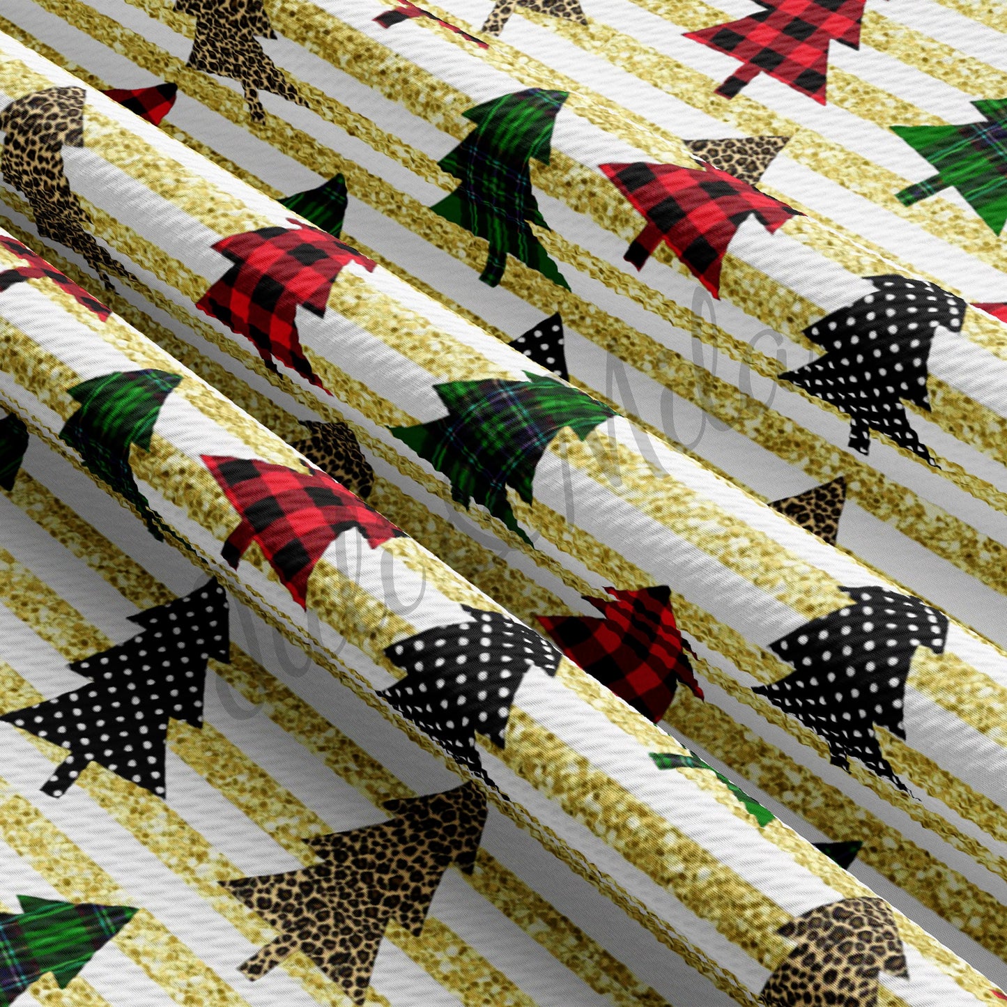 Christmas Bullet Fabric AC104