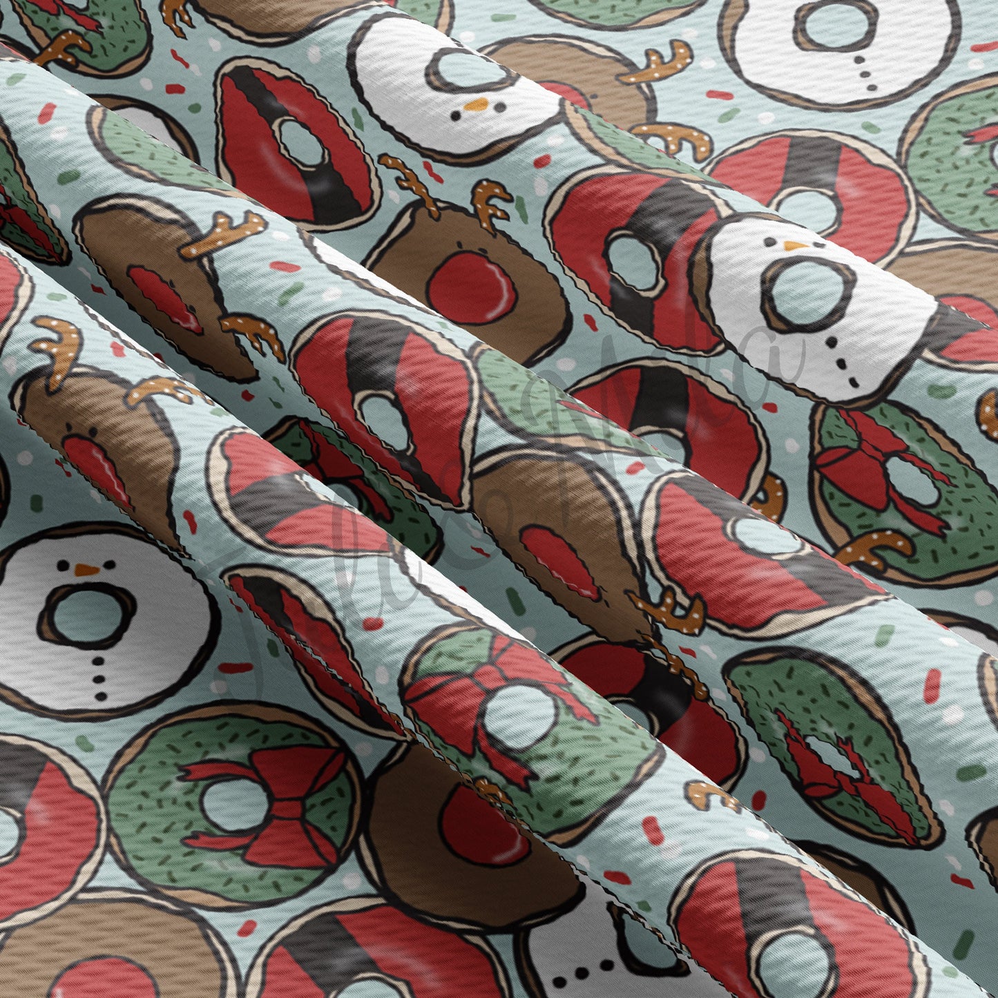 Christmas Bullet Fabric AC87