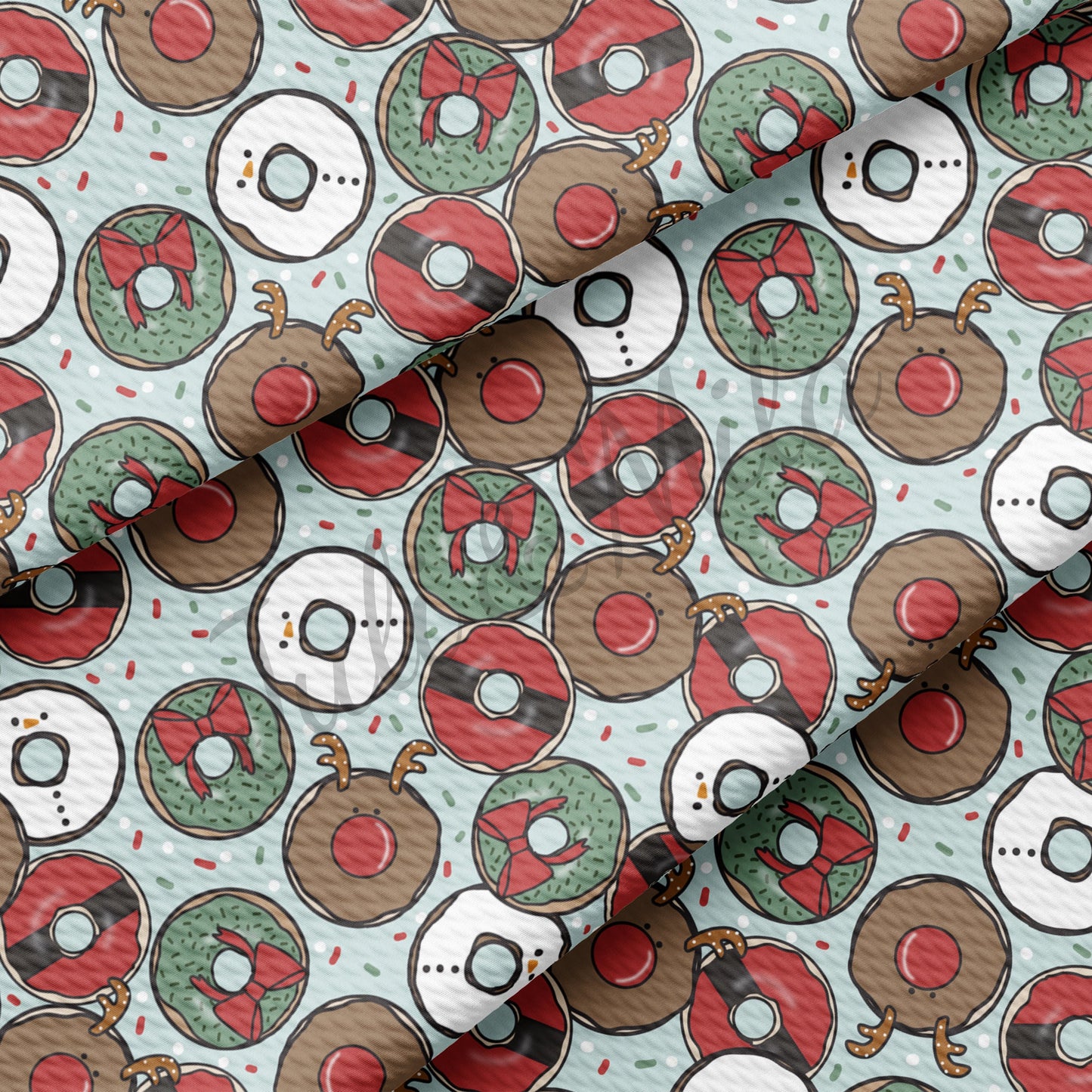 Christmas Bullet Fabric AC87