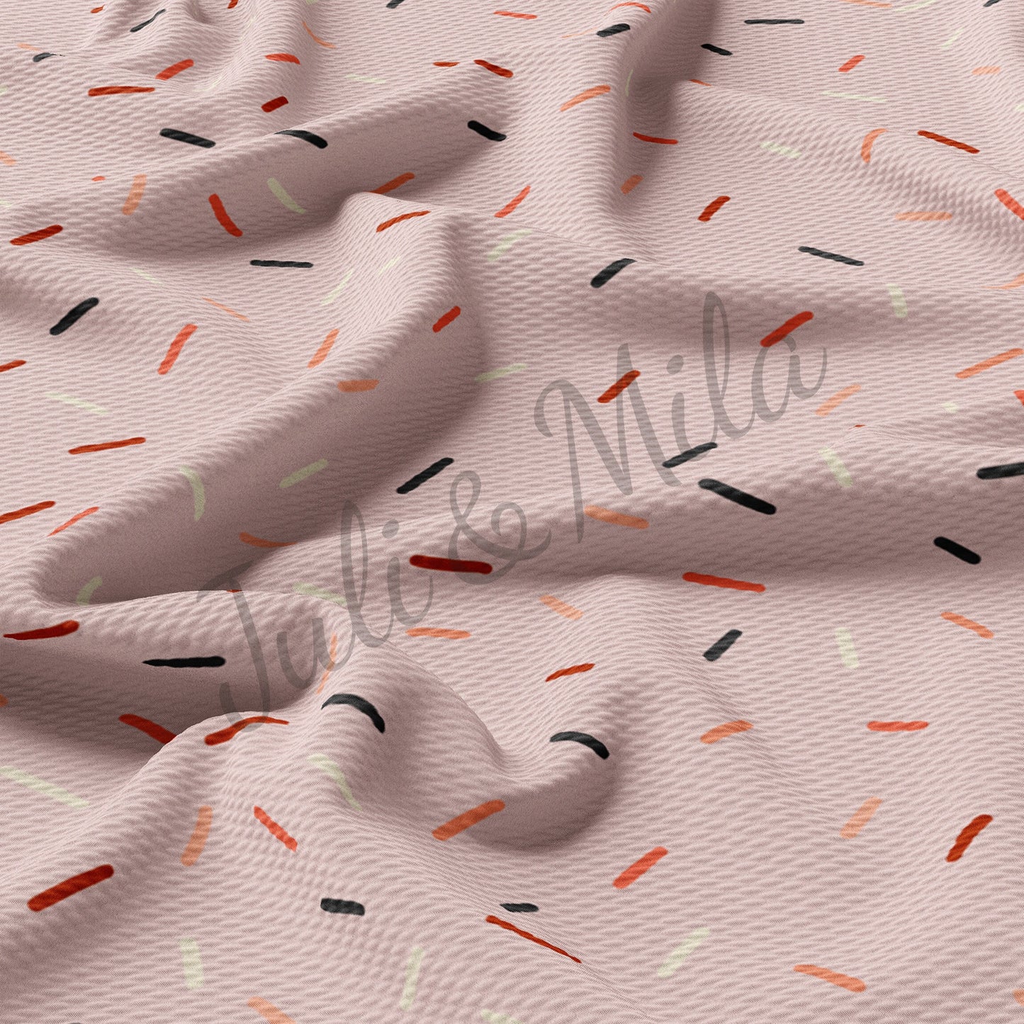 Confetti Printed  Bullet Textured Fabric  confetti2