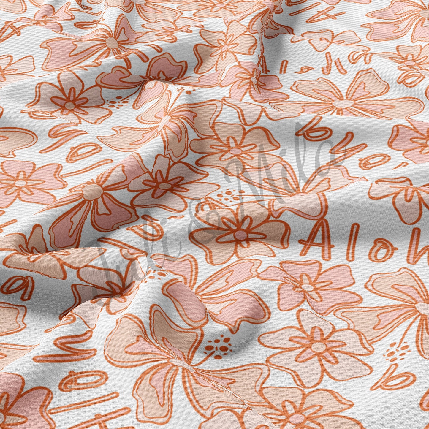 Bullet Textured Fabric  Alohaflower