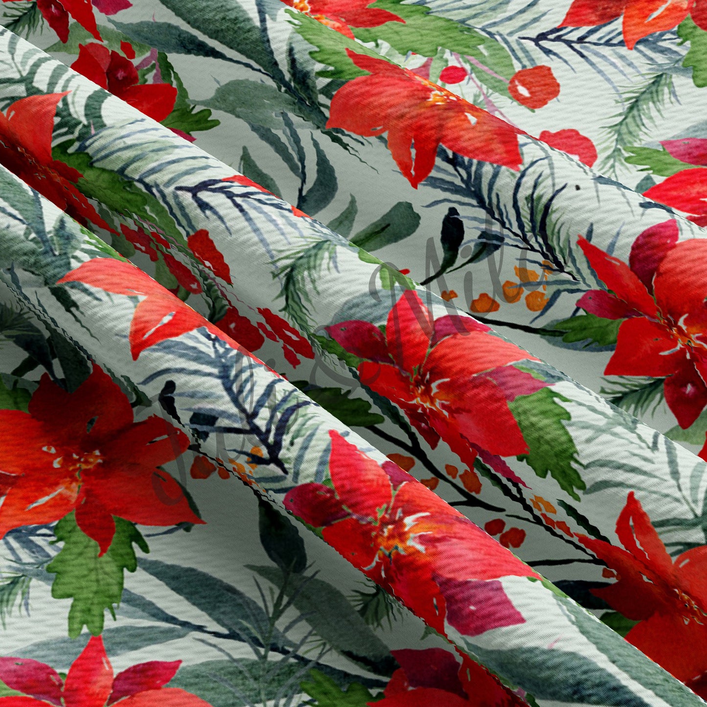 Christmas Bullet Fabric AC100
