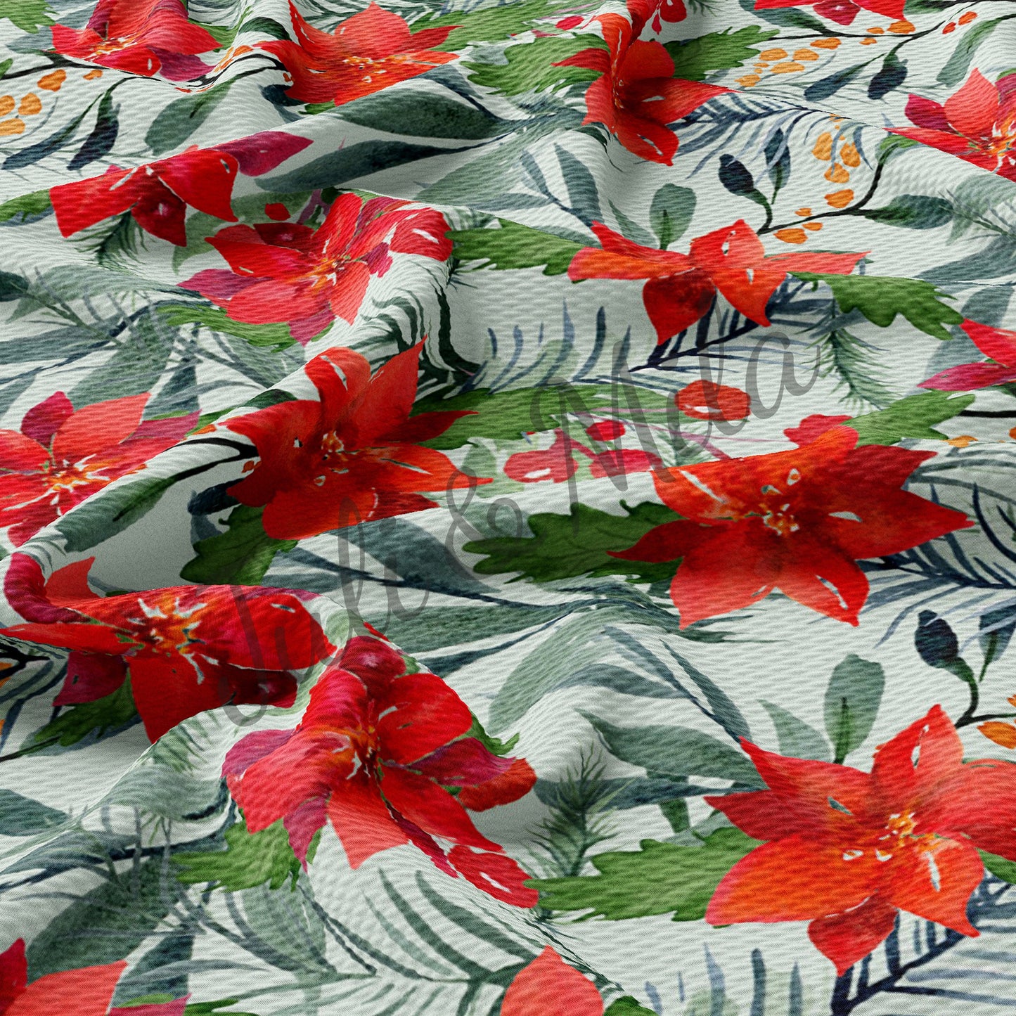 Christmas Bullet Fabric AC100