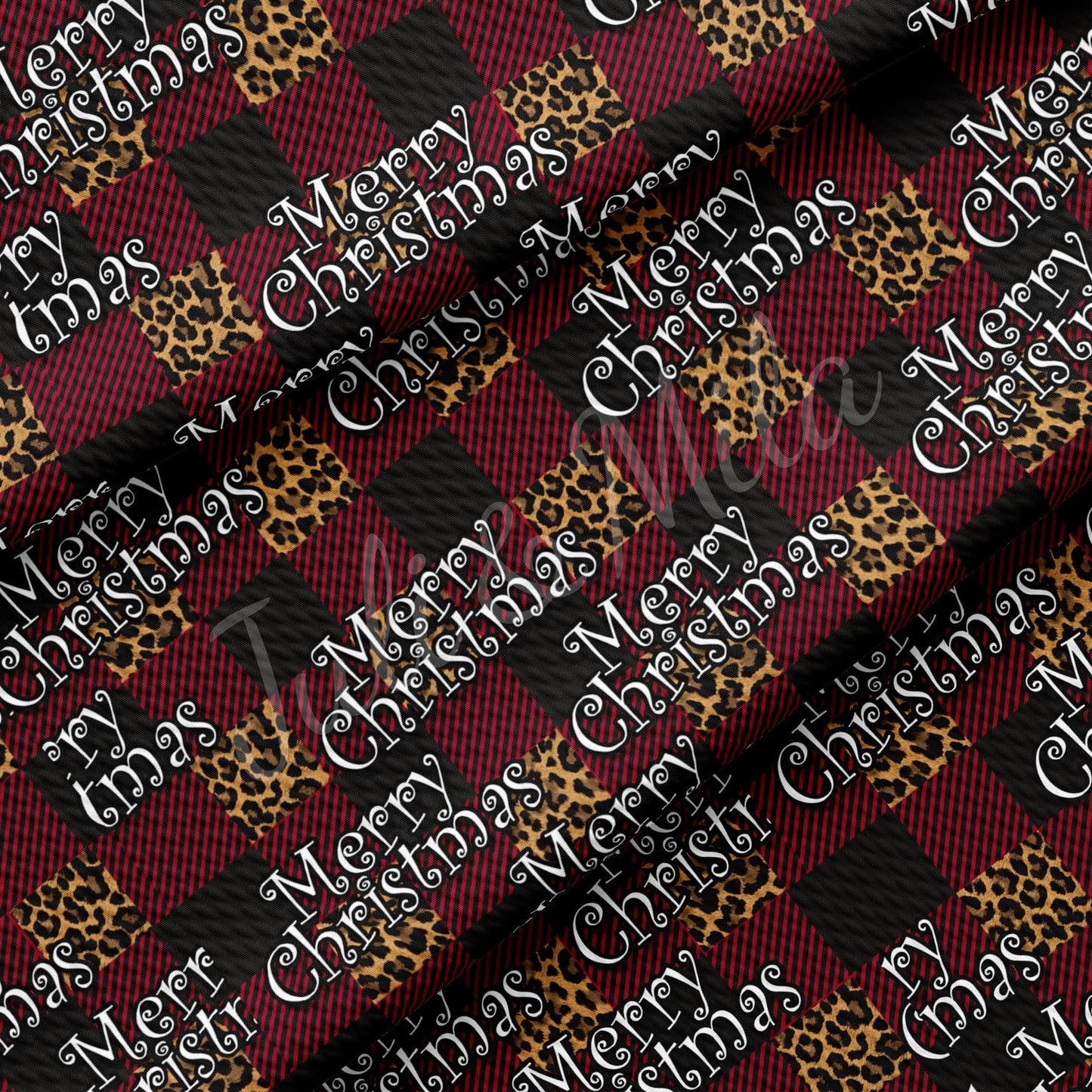 Christmas Bullet Fabric AC206