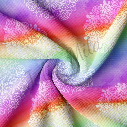 Bullet Textured Fabric  Floral110