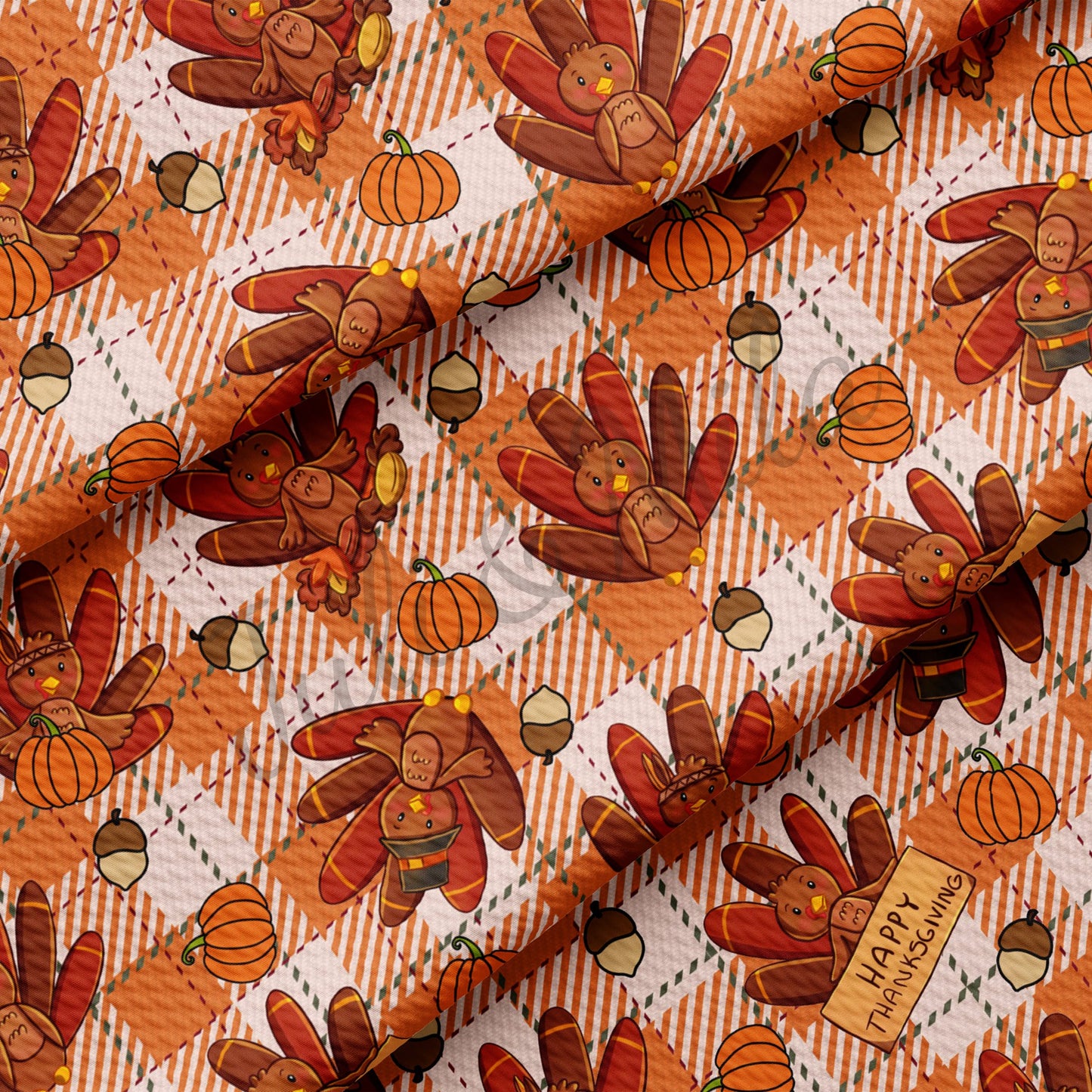 Bullet Textured Fabric thanksgiving
