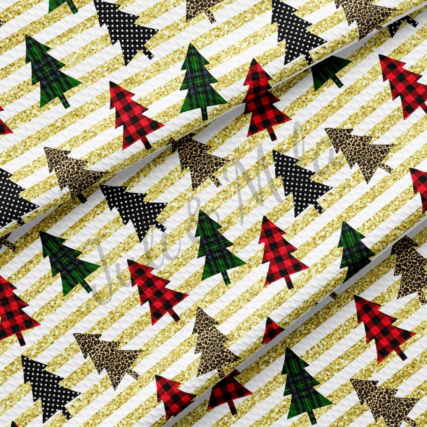 Christmas Bullet Fabric AC104