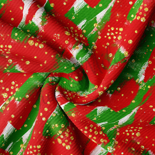 Christmas Bullet Fabric AC119
