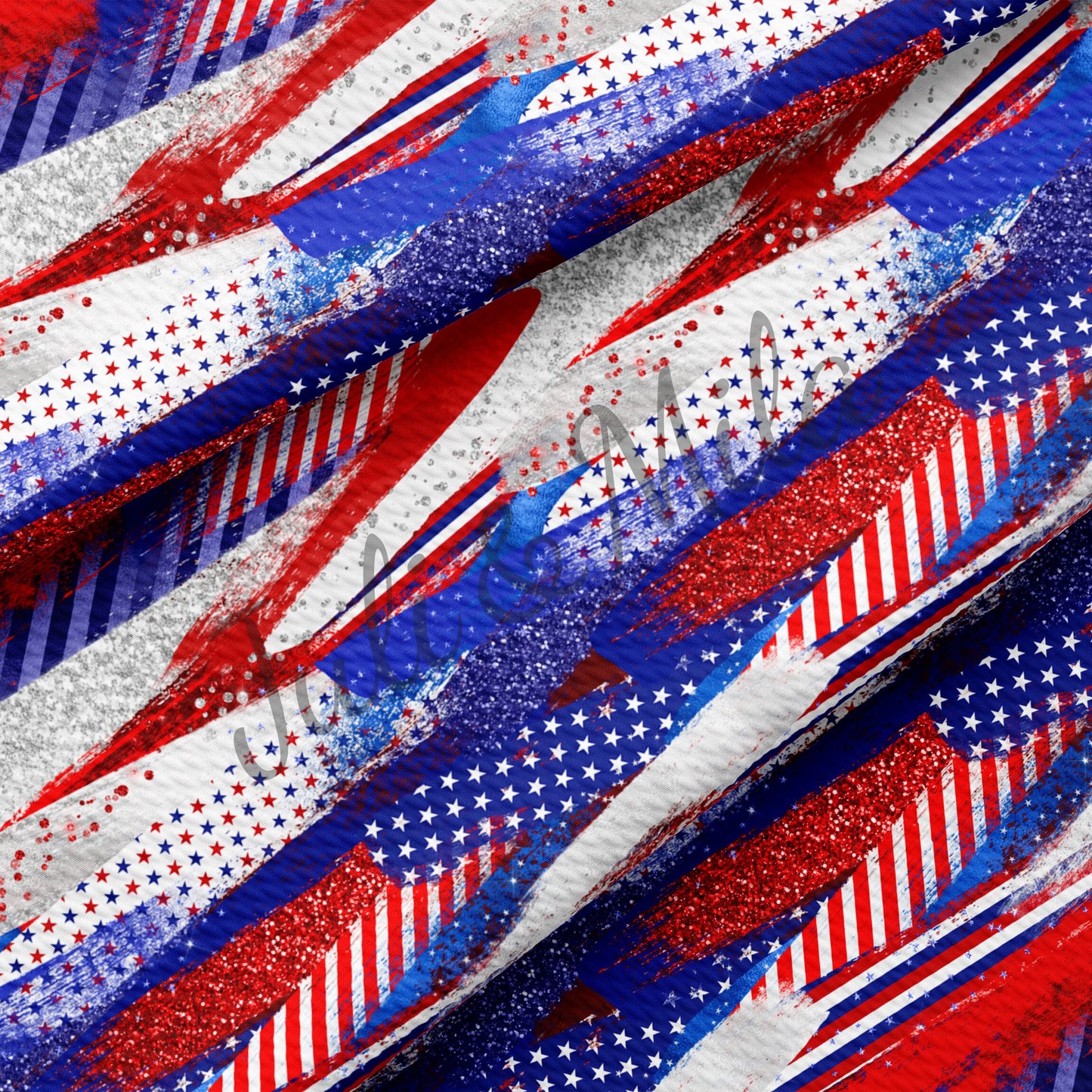 Printed Liverpool Bullet Textured Fabric - PT68