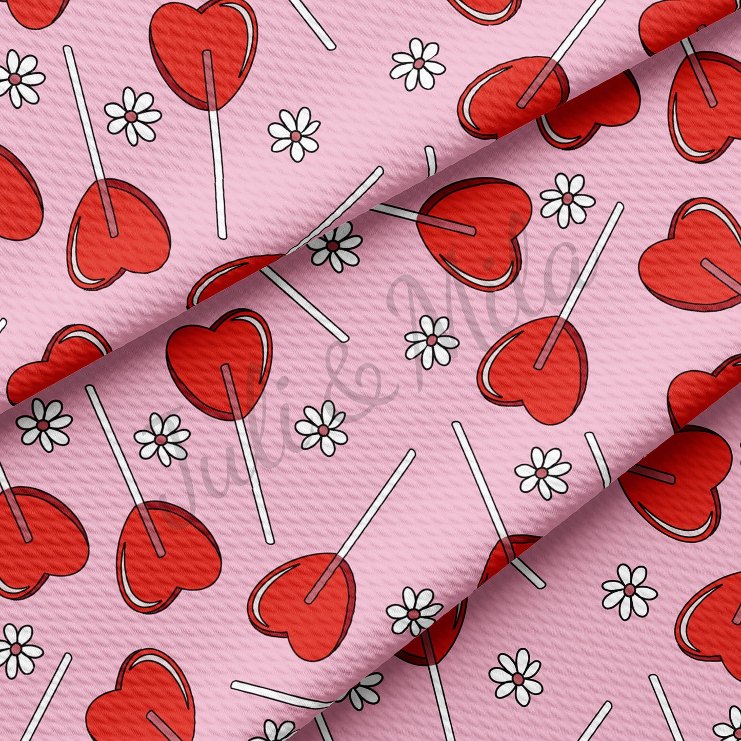 Valentines Day Bullet Fabric VD40