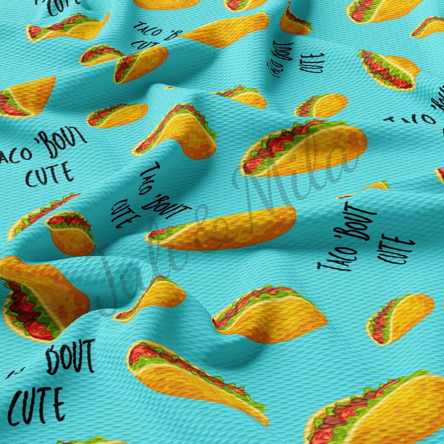 Printed  Bullet Textured Fabric  Taco AA286