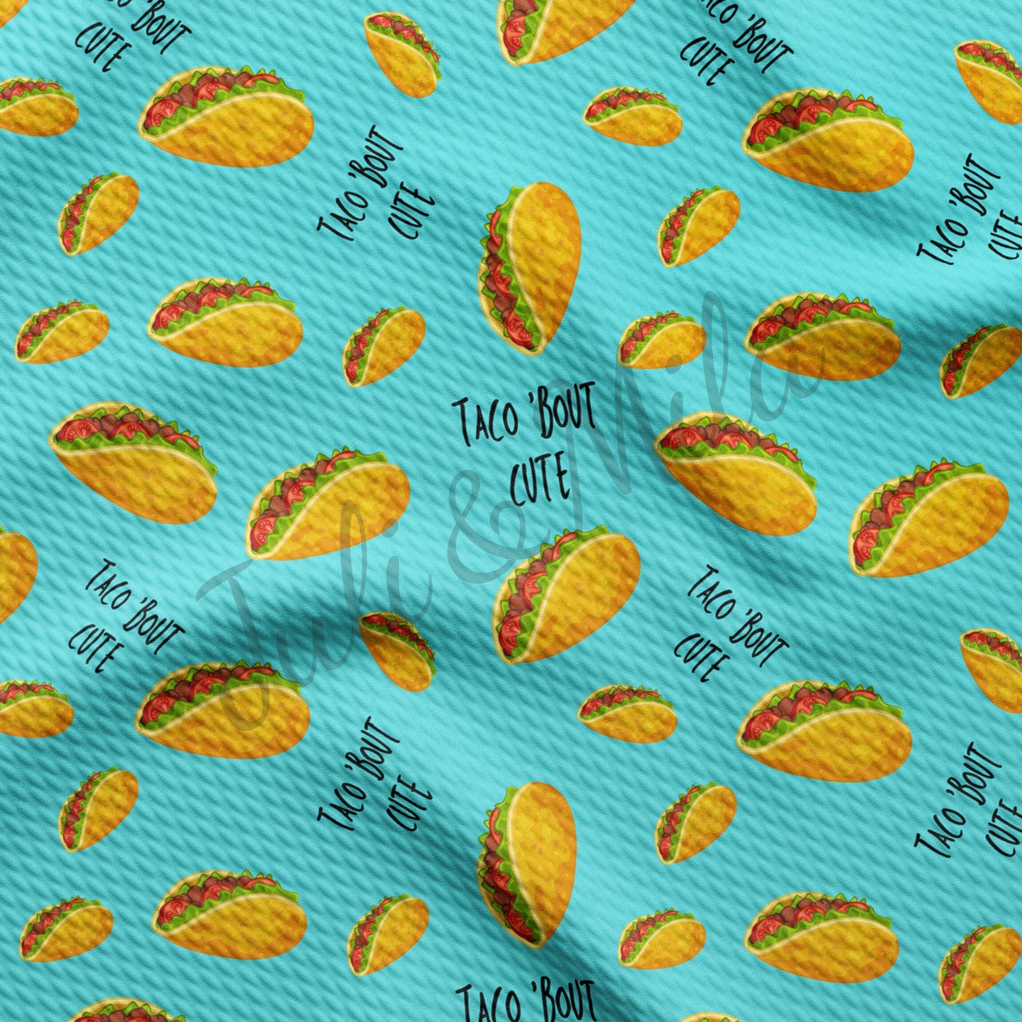 Printed  Bullet Textured Fabric  Taco AA286