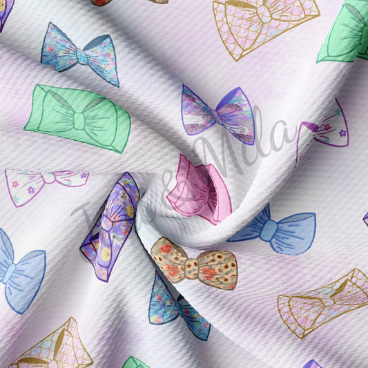 Bullet Textured Fabric  bows