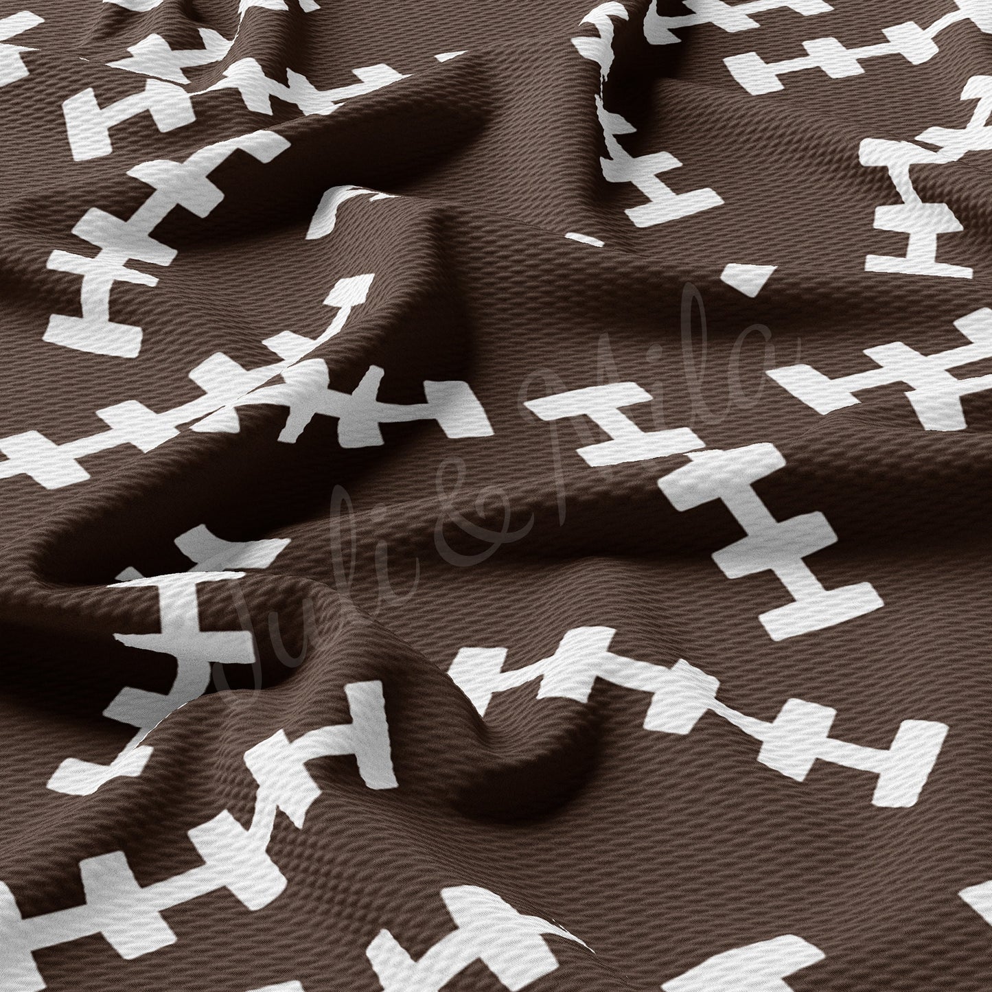 Printed Liverpool Bullet Textured Fabric Football AA37