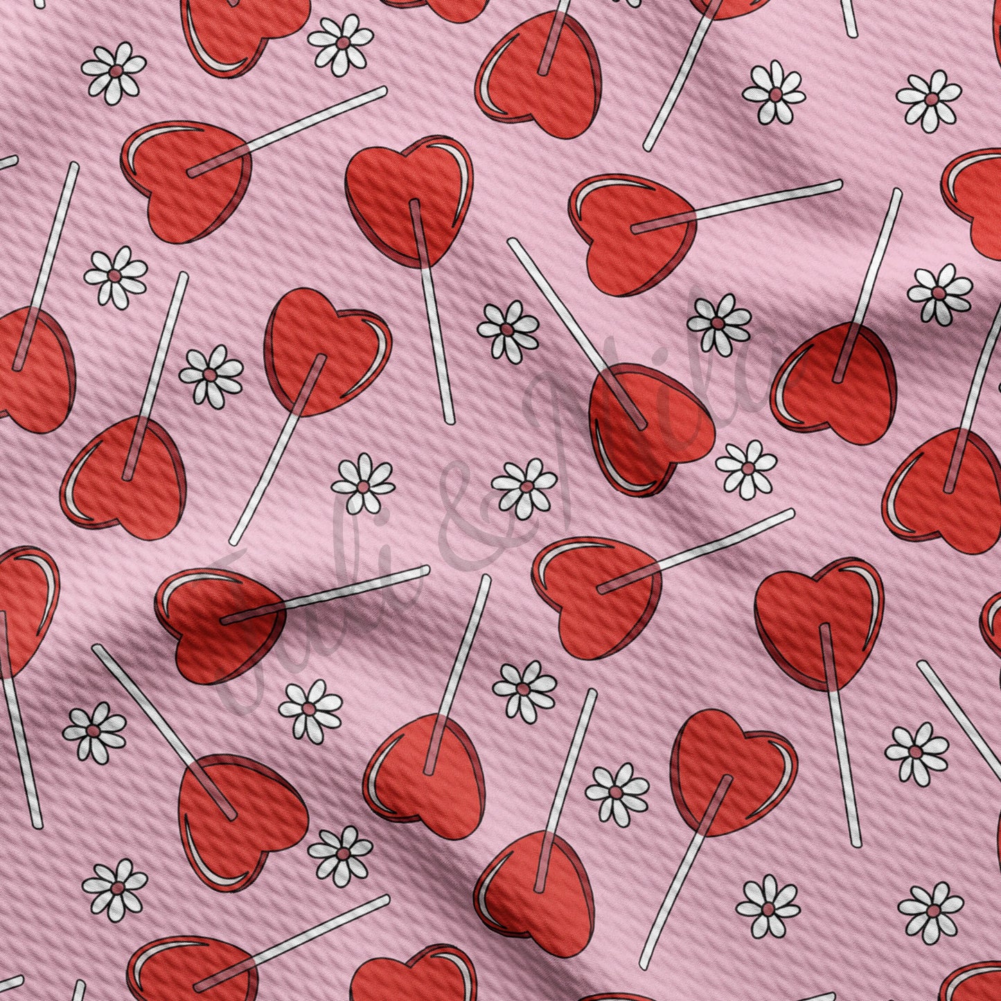 Valentines Day Bullet Fabric VD40