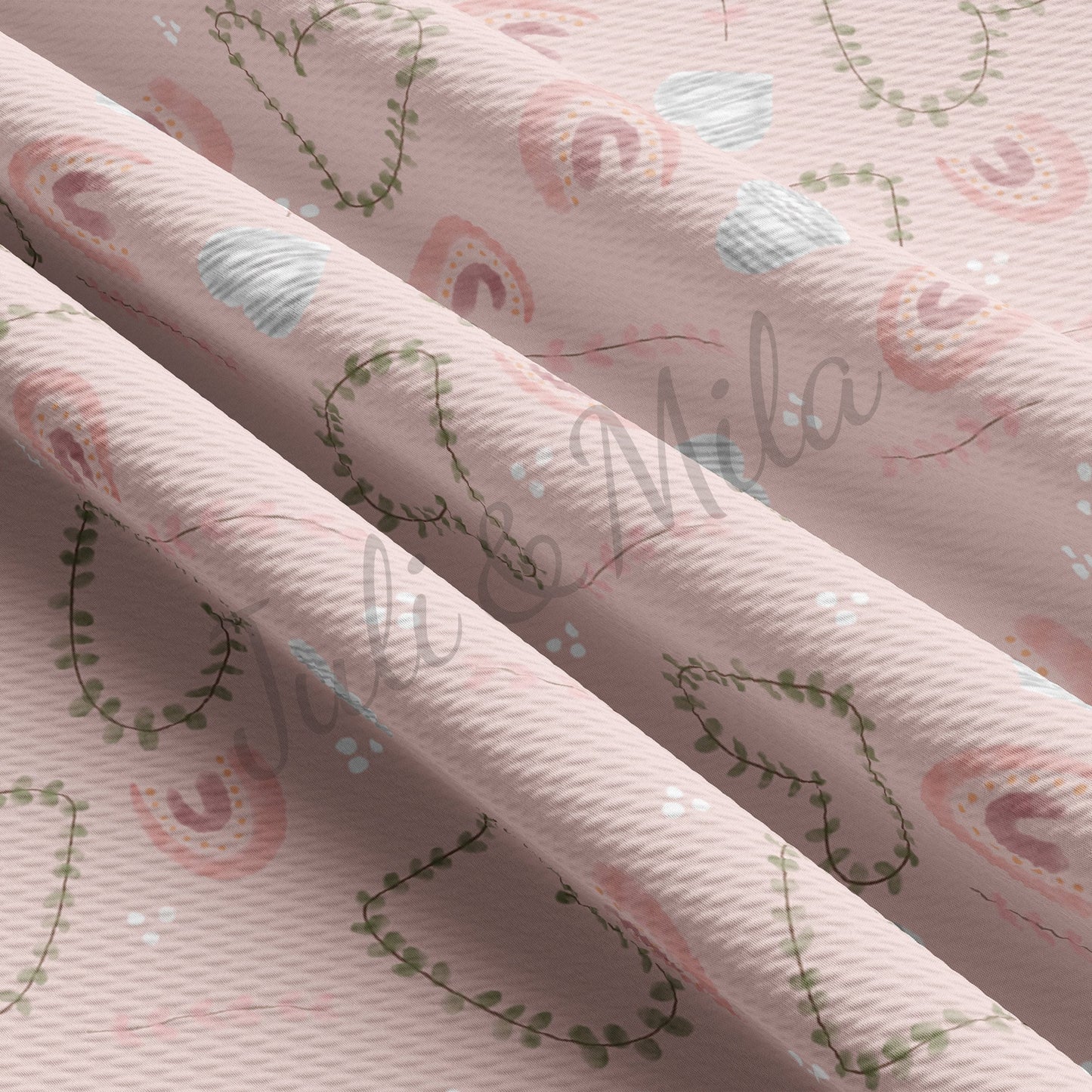 Valentines Day Bullet Textured Fabric VD45