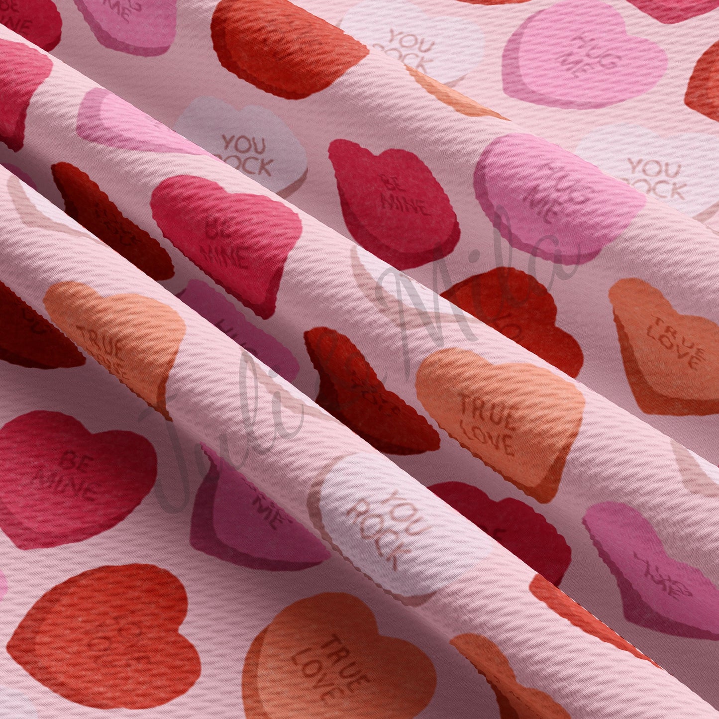 Valentines Day Bullet Fabric VD43