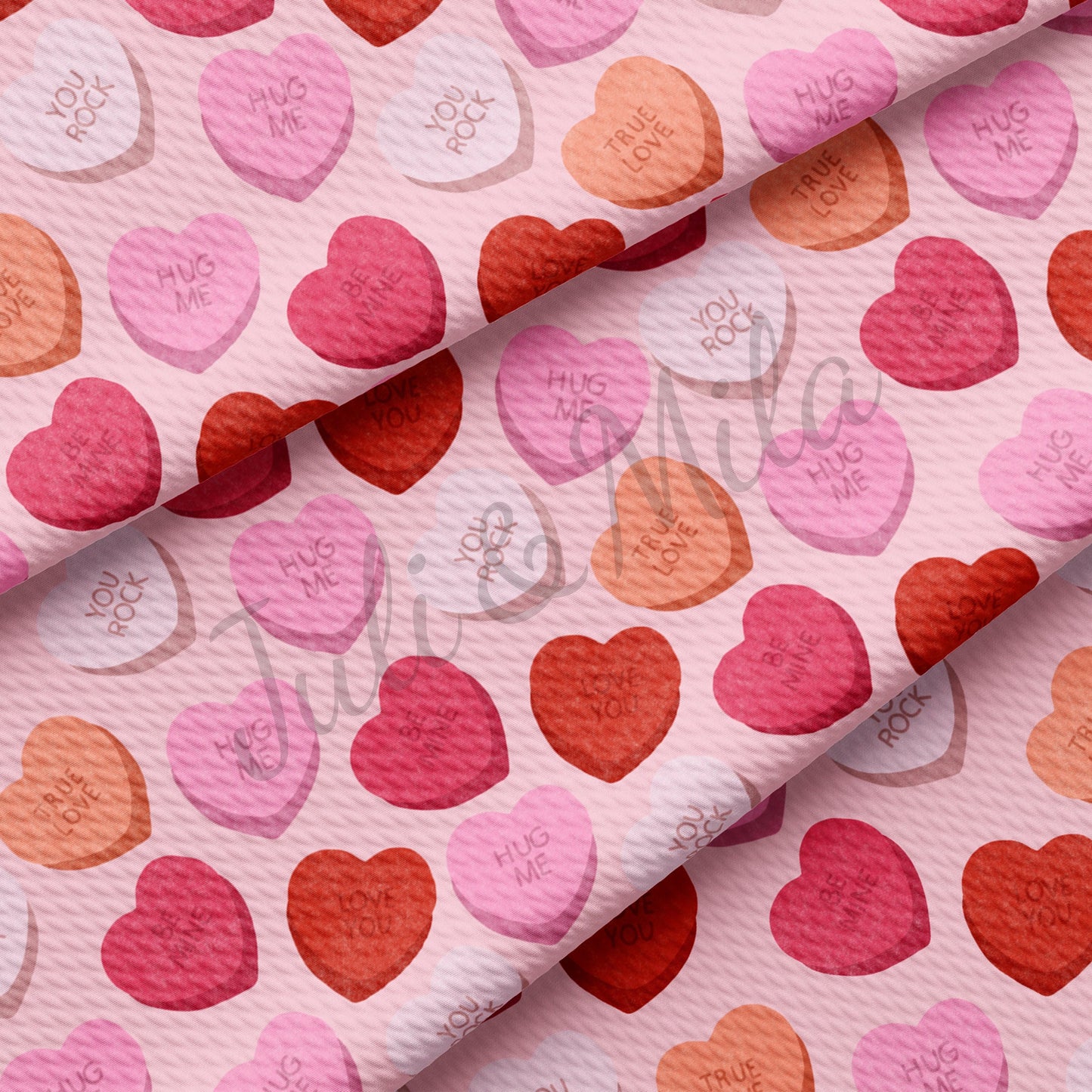 Valentines Day Bullet Fabric VD43